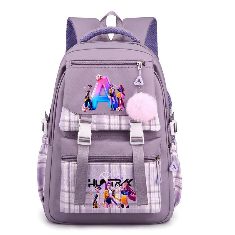 Kpop Witch Hunter Group Printed Schoolbag Middle And High School Large Capacity Student Casual Backpack