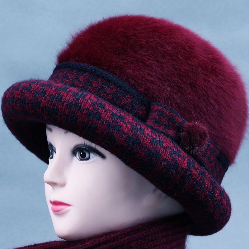 Fur Mink And Hot Fox Ball Cap Winter Hat Women Hat Girl Knitted Hats Skullies Beanies Brand New Thick Female Cap