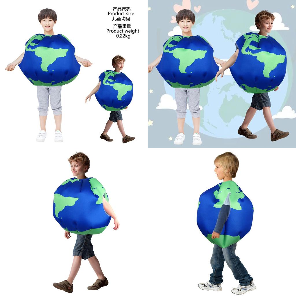 Fun Earth Costume For Kids Ideal For Halloween Parties And Cosplay Events Perfect For Ages Under 17