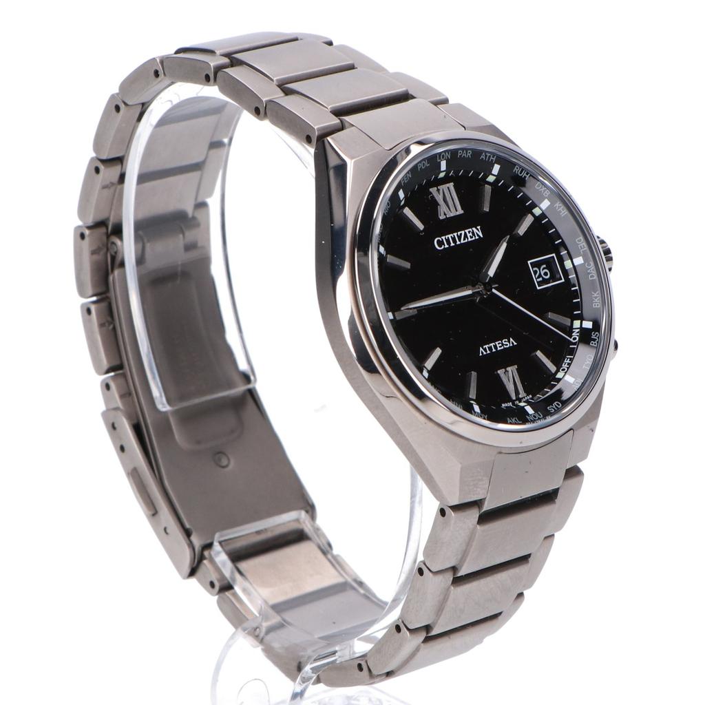 CITIZEN [Excellent Condition] CB1120-50G H149 ATTESA Perpetual Calendar Eco-Drive Radio-Controlled Watches SilverUsed