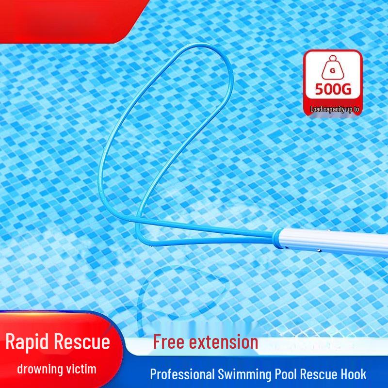 7.2m Telescopic Pool Rescue Hook