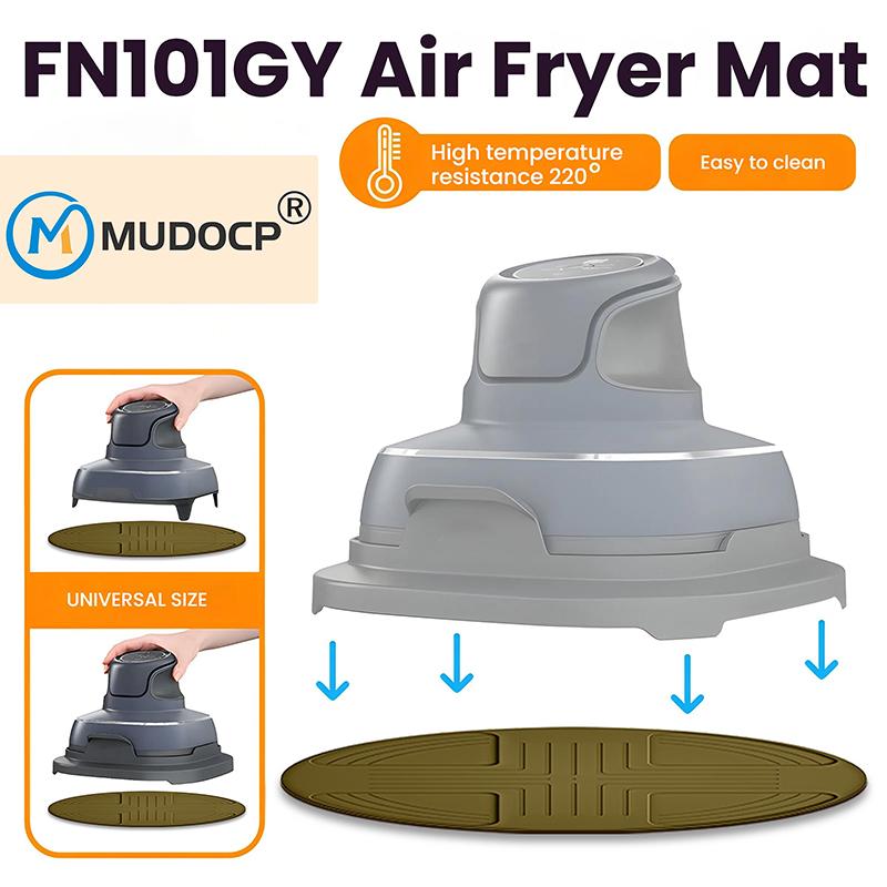 Air Fryer Trivets Silicone For Ninja Crispi, Non-Slip Heatproof Pads For For Ninja Crispi Airfryer Accessories, Dishwasher Safe