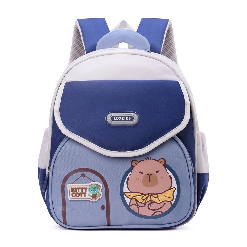 Tornister kreskówkowy torba dziecięca nowy klasa pierwsza kapibara plecak z grzbietem