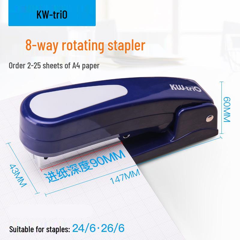 

KW5360R Rotary Stapler 45° Student Center Seam, 20-Page Capacity Binding Machine