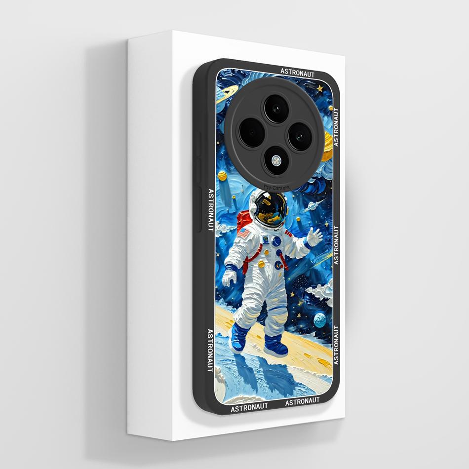 For Oppo Reno 12F Case Cute Anime High Quality Funda Soft Liquid Silicone Bumper For Oppo Reno 12 F 4G 5G Anti Drop Back Covers