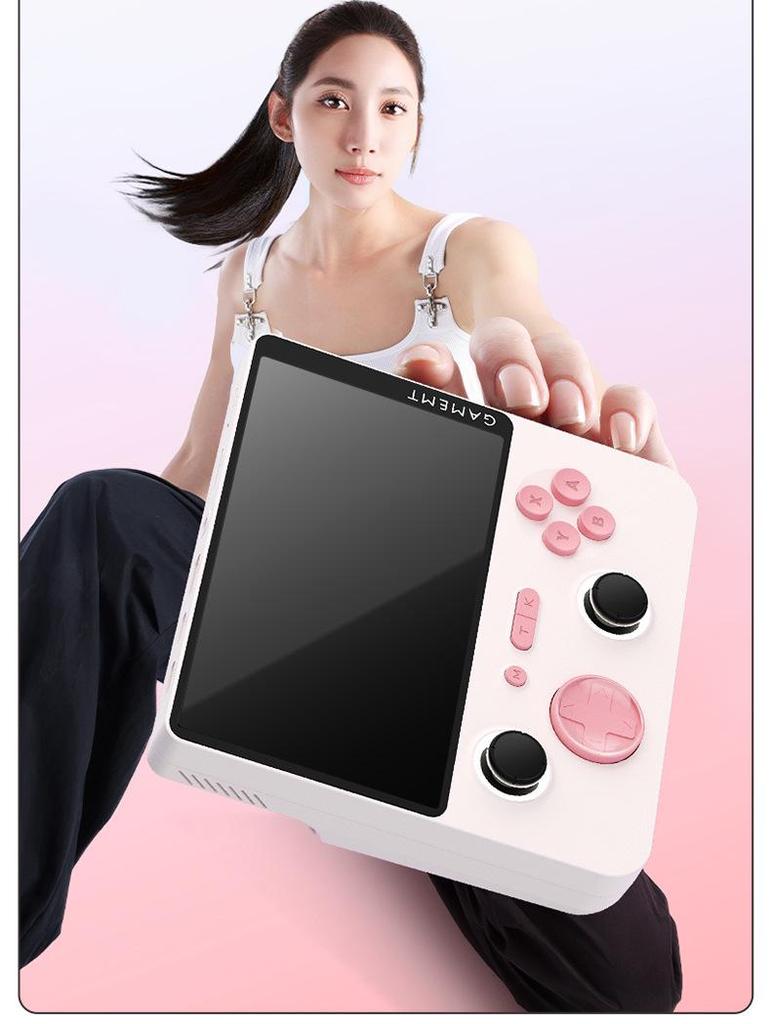 E5Plus Open Source Duales System 5-Zoll Handheld-Spielkonsole mit WiFi & Bluetooth für Android/PSP-Spiele