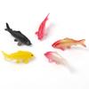 A20F-50Pc Mini Carp Ornaments DIY Decorative Goldfish Ornaments Mini Carp Model Suitable For DIY Fish Tank Decoration Gifts