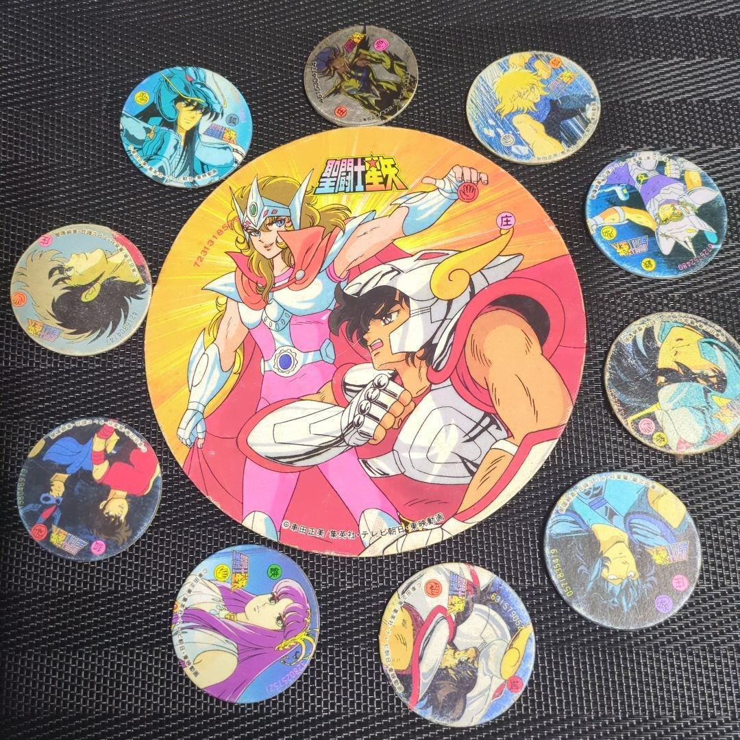 Used Super rare Saint Seiya Menko set, everything in the photo