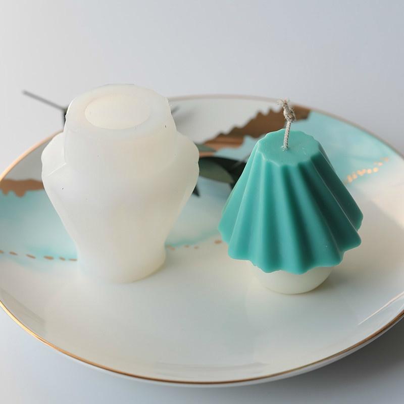 New New Table Lamp Candle Mould Silicone Mold Resin Mould Handmade Aromatherapy Plaster Mold Candle Deco