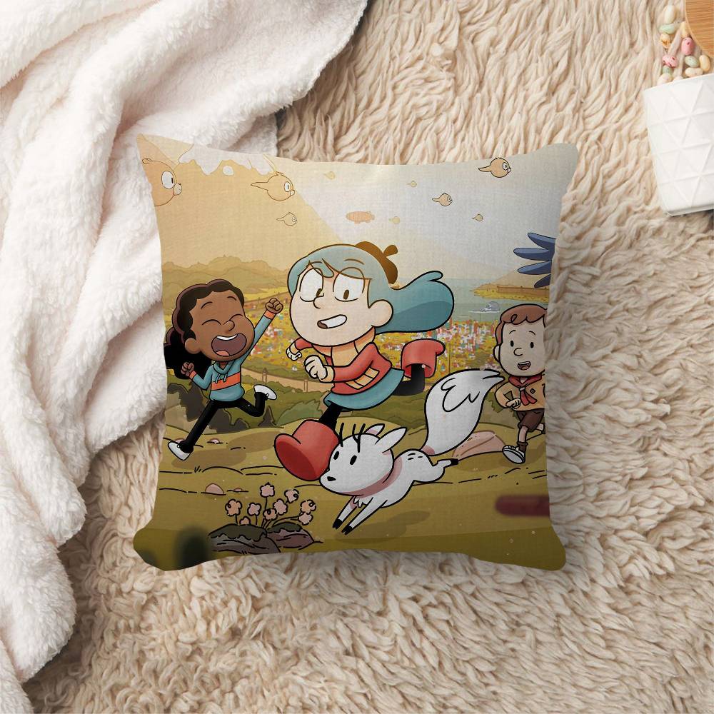 Cartoon H-Hilda Pillow Anime Pillow Sofa Bed Head Pillow Cover Cushion Cover 45x45 Cm Fashion