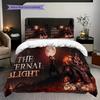 Dead Daylight Escape Nicht Tod Bettwäsche 1 Bettbezug 2 Kissenbezüge Ohne Füllung Weihnachtsgeburtstagsgeschenk Weiches Und Bequemes Bettwäsche-Set