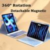 Cae with Keyboard for IPad 11th 11" A16 Air11 M3 Pro11 Air 6 5 4 10.9" 10th 10.9 10.2 Magnetic 360 Rotation Case
