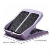 Foldable Incline Board NonSlip Surface Leg Stretching Device Stable Design Adjustable Calf Stretcher
