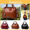 Versatile Women's Crossbody Messenger Handbag In Pure Color Pu Leather