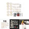 36PCS Wool Felt Grinding Buffing Wheels Pads Kit Wool Polishing Accessories