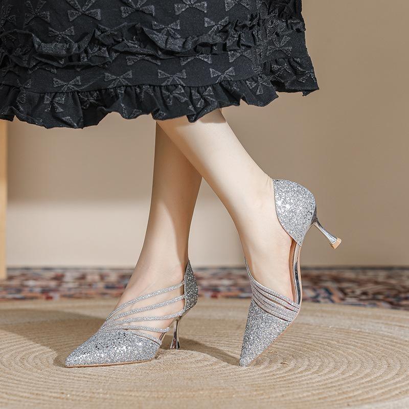 Soft Bottom Girl Flat Shoes Simple Retro Square Toe Fairy Style Gentle Single Shoes Buckle Strap Small Leather Shoes Size43