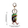 [Sky Color] 6-piece Set Thun Sahool Key Chain Acrylic Key Chain Mobile Phone Key