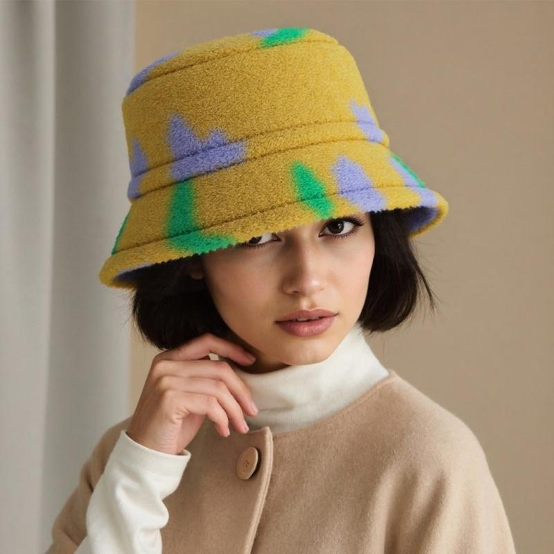 Faux Shearling Fisherman Hat Windproof Winter Beanies For Outdoor Activities And Cold Weather Protections