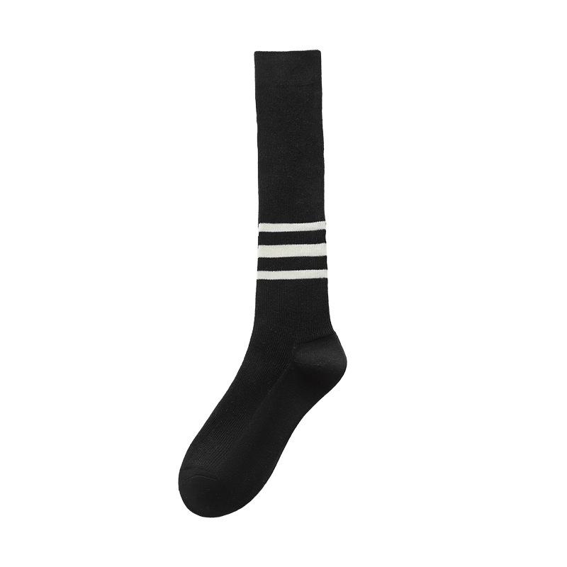 Slimming and Leg-beautifying Calf Socks for Women in Autumn and Winter, School Style, Versatile, Pressure Cotton Pile Long Stockings High