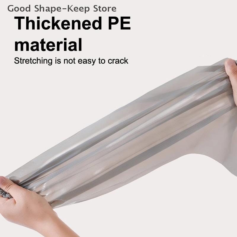 Disposable Plastic Shoe Covers Rain Thickened Long Footwear Boot Covers Shoes and Reusable Waterproof Rain Shoes Cover