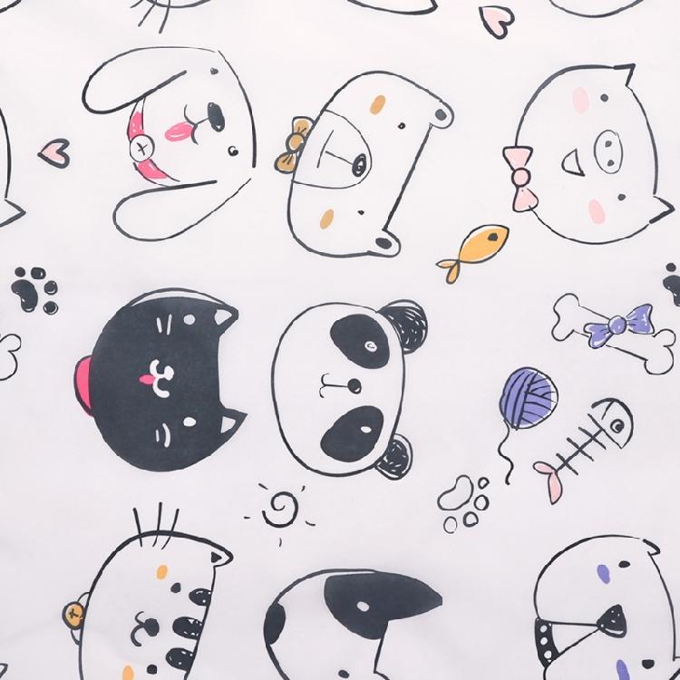 Tierdruck Friseurumhang für Kinder Kinderhaarschnittumhang, Perfekt für Haarschnitte zu Hause