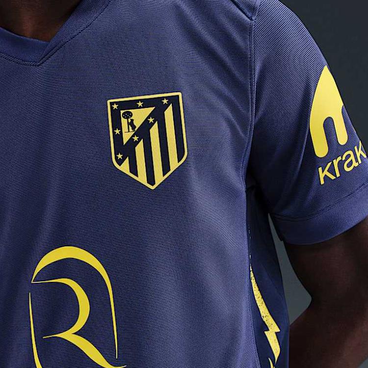 Nike Atlético Madrid Dri-Fit 2025/26 Season Away Match Comfortable Casual Short Sleeve Football Shirt Men Tops HJ4600-425