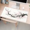 Ink Painting Floral Art Mousepad Speed Office Desk Accessories Gaming Mats Carpet Mouse Mat Desk Pad Computer Desk Decorating