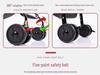 Compact Baby Stroller: Foldable with Recline, Shock Absorption, All-Weather Brakes, and Anti-Hunchback Design.