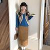 Multi-functional Floral Triangle Scarf Matching Pants Decorative Headscarf New Waist Belt  Summer