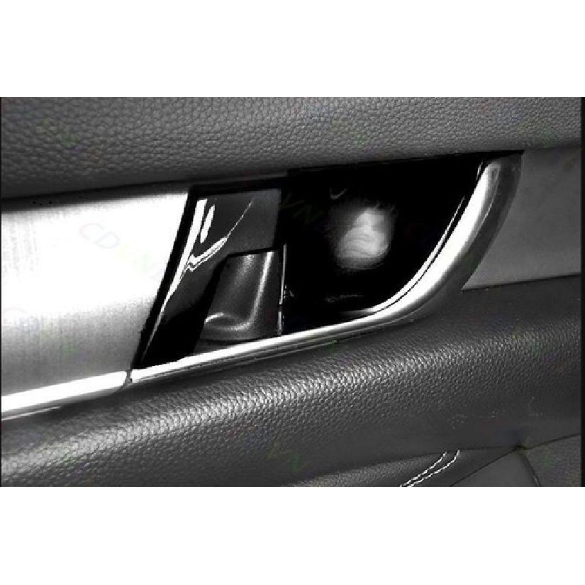Inner Door Handle Bowl Panel Cover For Honda Accord 2018- 10th Bright Black