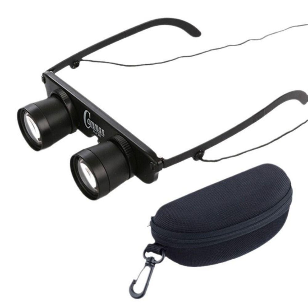 Hand Free Portable Binocular Telescope High Definition Magnifying Glasses Camping Equipment