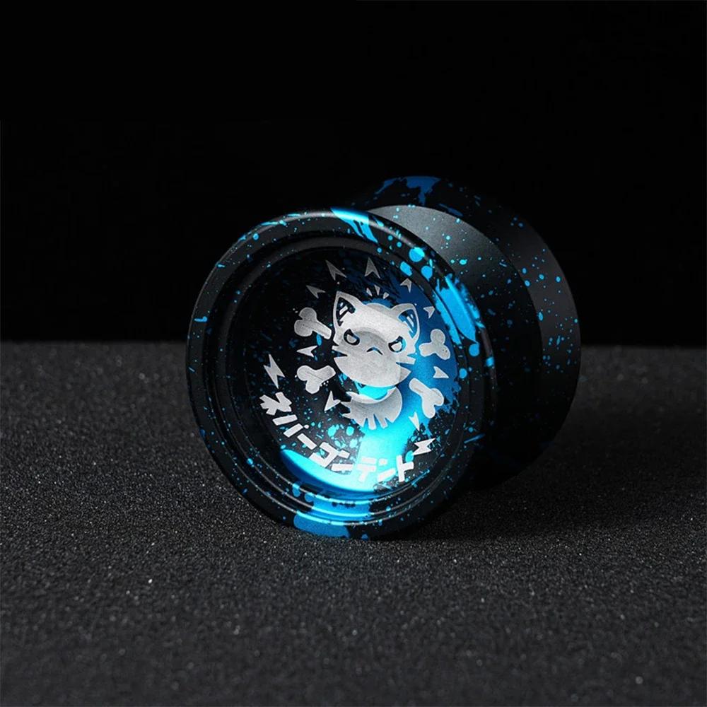 Yoyo Profissional Mágico Yoyo de Metal com Rolamento de 10 Bolas Liga de Alumínio Alta Velocidade Yoyo Não Responsivo Brinquedos Clássicos Para Crianças