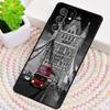 Famous London Landmarks Street Sign Phone Case for Samsung Galaxy note 10 pro S26 Ultra S23 S24 FE S25 S21 S22 PLUS Cover