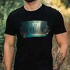 T-Shirt Herren Mystischer Wald Motiv Baumwolle Größe XS bis 5XL