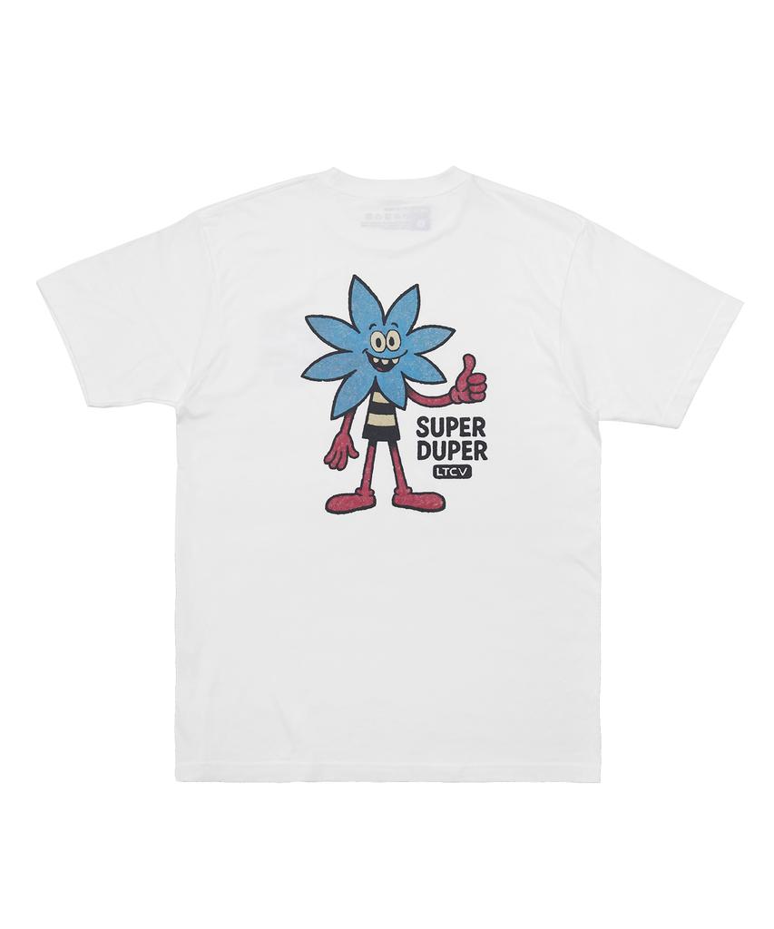 Laipeutaimkollegtibeu Super Duper Short Sleeve T-Shirt White