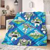 ToyStory Print Cartoon Flannel Blanket for Bedrooms Sofas Beds Chairs Picnics Travel Home Decor Unique Style All Seasons
