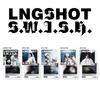 Pre-order LNGSHOT EP Album S.W.I.S.H. Standard Ver. & SHOP POB