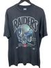 1992 Los Angeles Raiders NFL Football Basic Black Unisex T-shirt Cotton NH1361