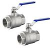 304 Stainless Steel Two-Piece Ball Valve