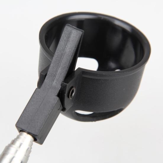 Ball Retriever Telescopic Design Comfortable Grip Stainless Steel Practical Golf Ball Picker