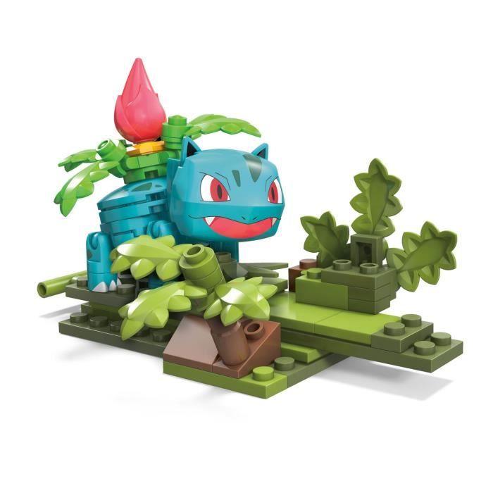 Figurine À Construire - MATTEL - Mega Construx Pokémon - Herbizarre / Ivysaur - 86pcs - Enfant