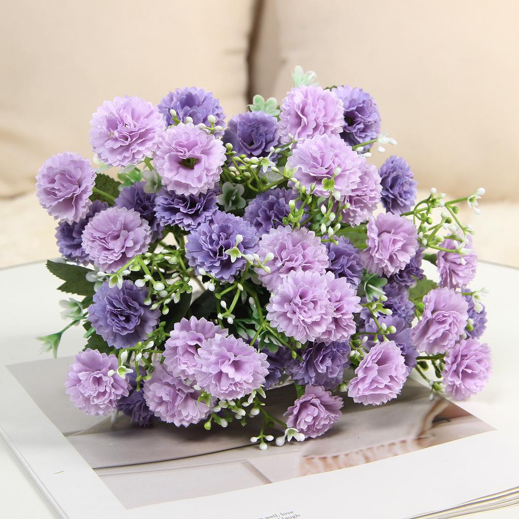 Blume Flieder High-End Simulationsblume Hortensie Nelke Hochzeit Heimdekoration Weiches Dekorationsdesign Kunstblume
