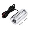 27LED Underwater Light Stainless Steel Underwater Pontoon 10-30V Marine Navigation Light IP68 Waterproof Yacht Boat Accessories
