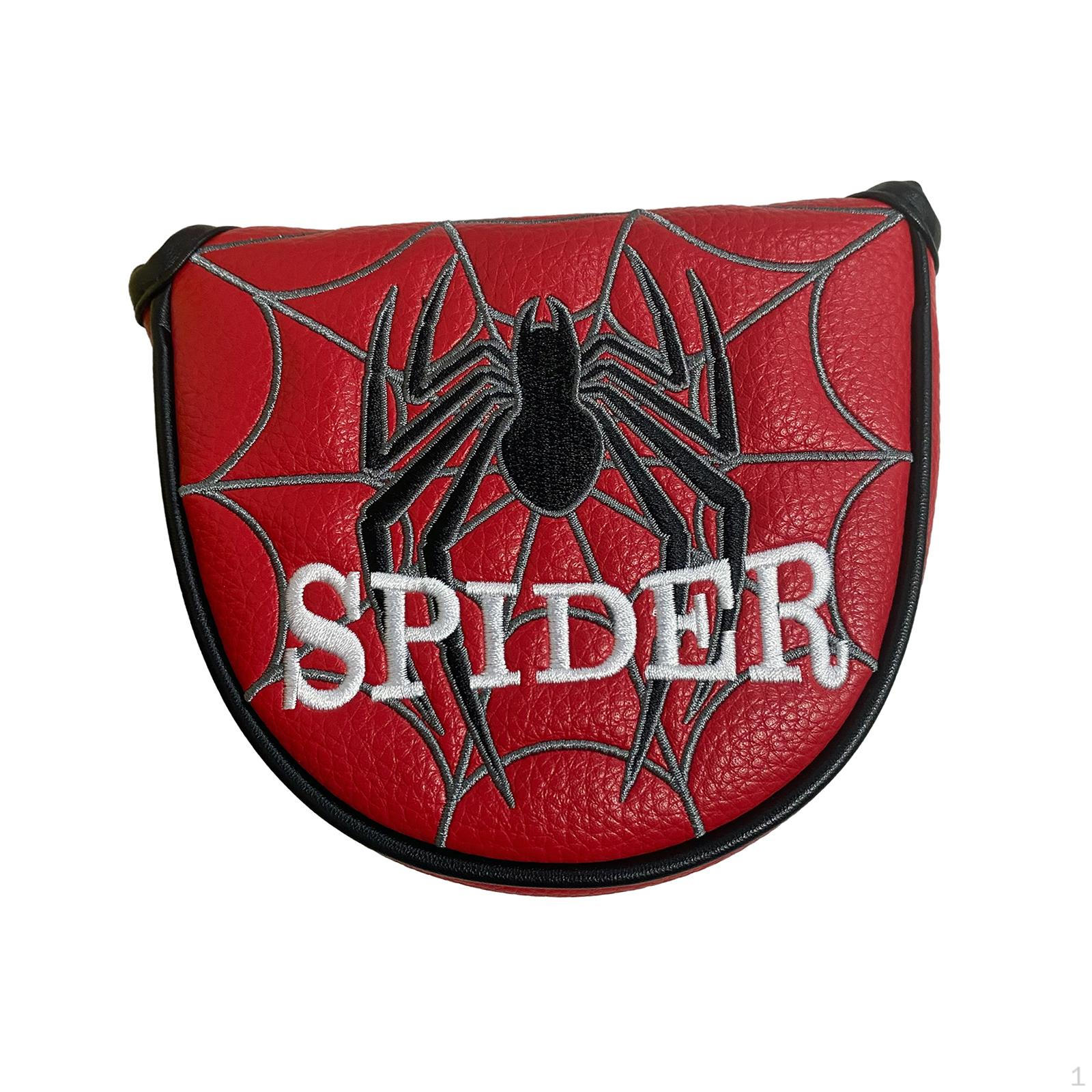 

Чехол на голову клюшки для гольфа с плюшевой подкладкой, магнитный чехол для клюшки красный