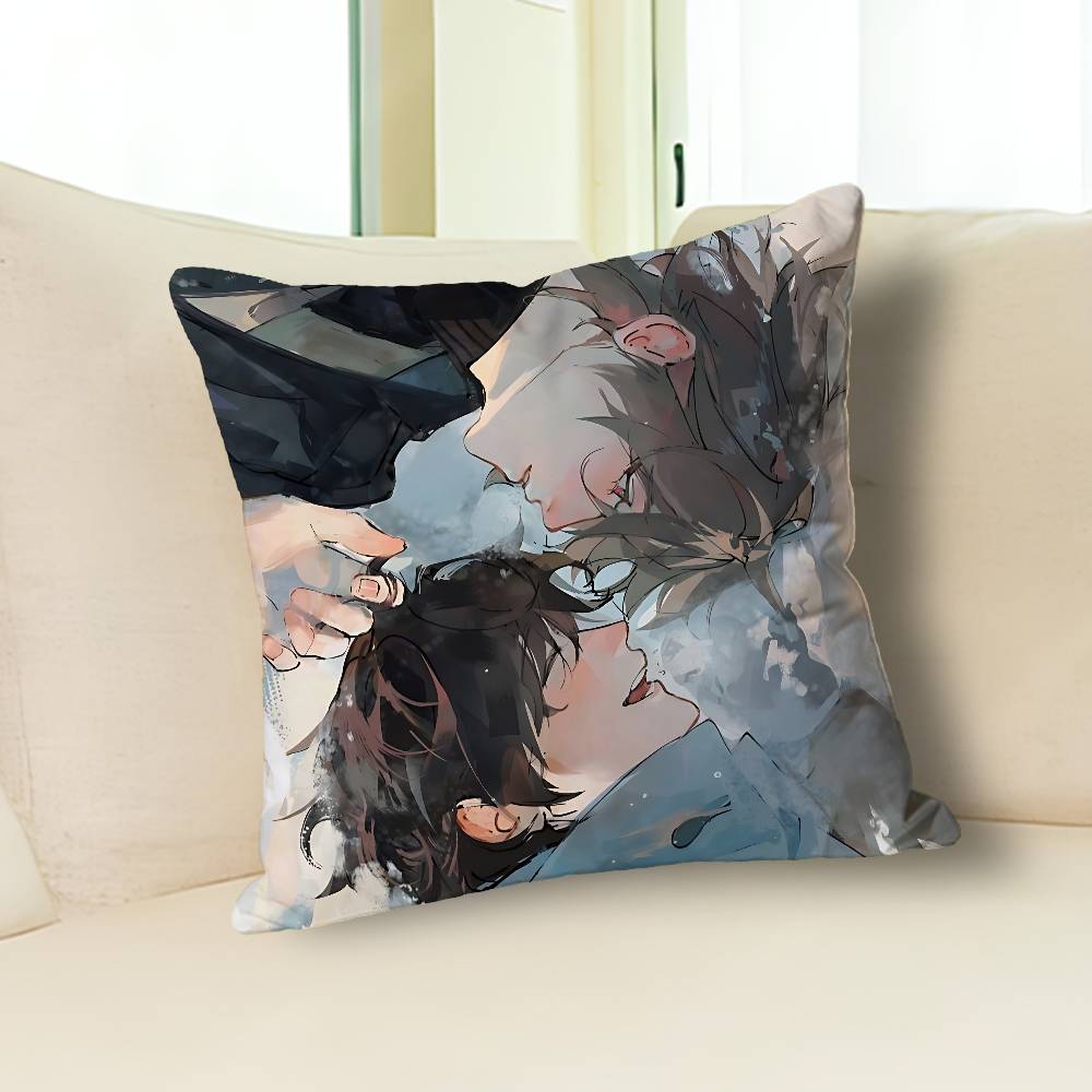 Manga L-Lost In The C-Cloud Various Sizes Square Pillow Case For Car Home Bedchamber Decor Custom Valentine gift