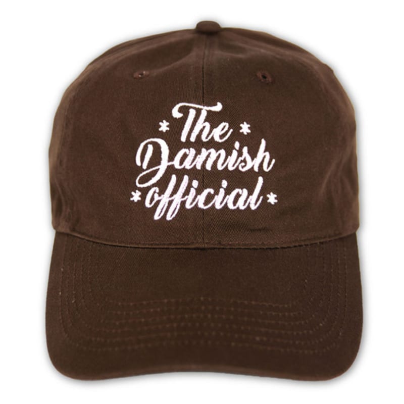 

DAMISH OFFICIAL SCRIPT BALL-CAP_BROWN brown