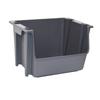 Heavy Duty Stackable Storage Bins Nesting Plastic Containers Perfect Home Office Organization Toys Tools and Household Items