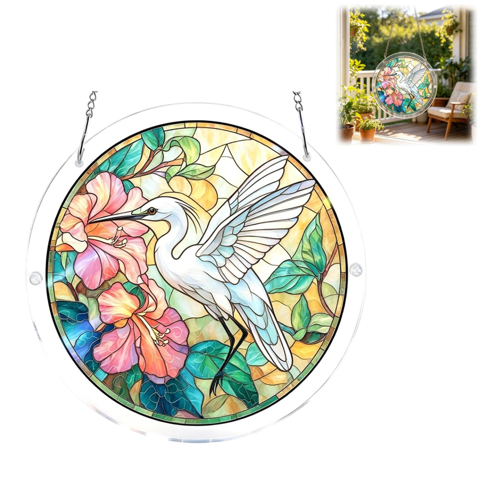 

Acrylic Sun Catcher Window Decoration 2D Layered Design with Three Layers Each 2mm Thick for Home or Office Window Hanging Ornament One Size
