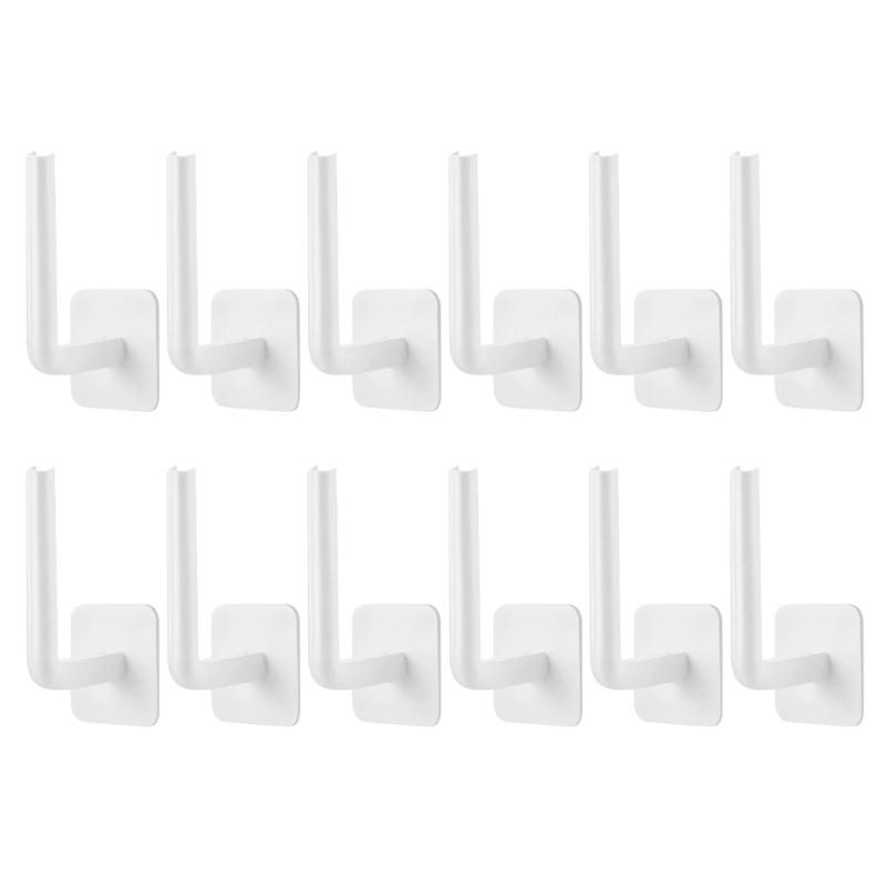 L-förmige Hutaufhänger Baseballkappenhalter Wandmontierter Kleiderbügel Selbstklebender Hutständer Badezimmerzubehör