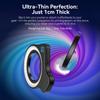 Portable Phone Macro Lens Ring Light Phone Lens Fill Light 3200K 4400K 5600K Color Temperature 5 Levels Brightness CRI